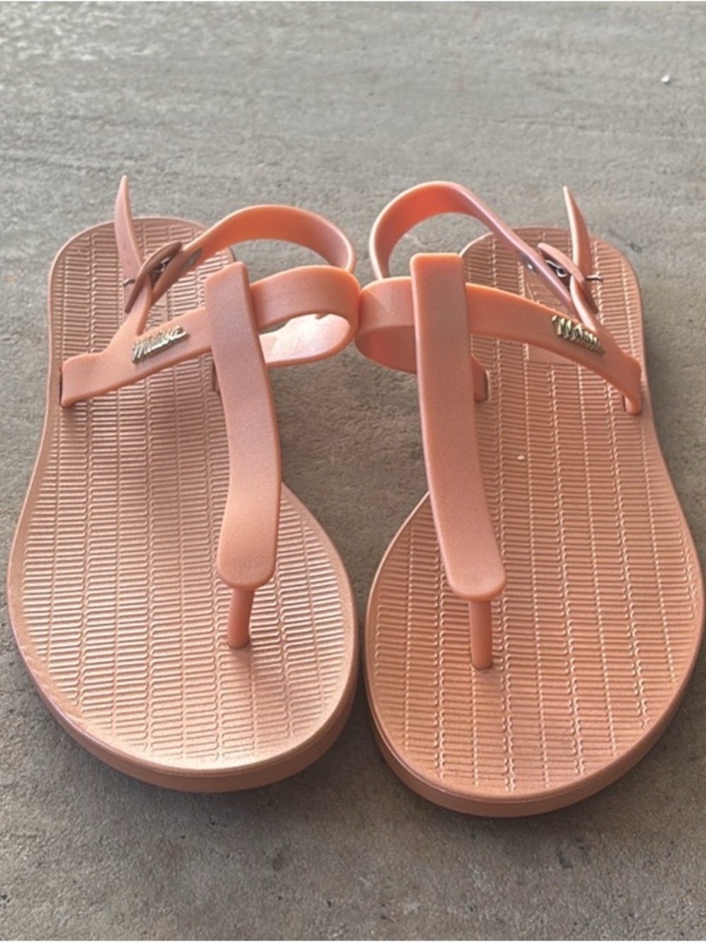 Women's Melissa 33495-52167-06 Orange Sandal size 5 A-6